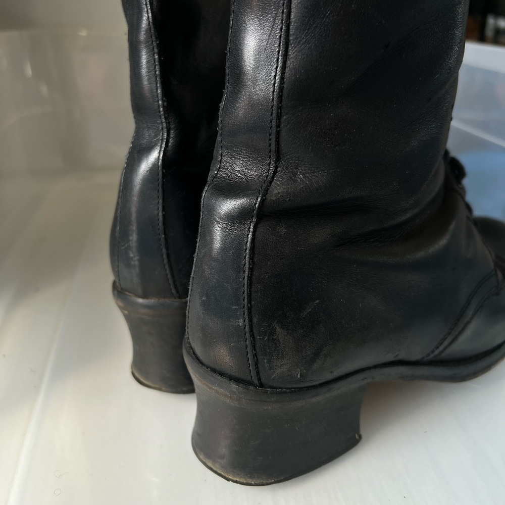 Vintage 90s Guess Granny Boots - Picture 6 of 11